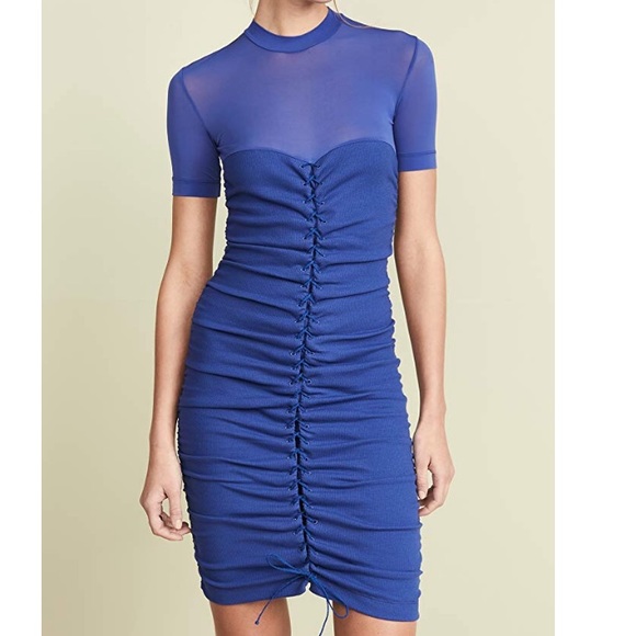 NWT Unravel Project Hybrid Dress in Navy Blue 👗💙 - Picture 2 of 7